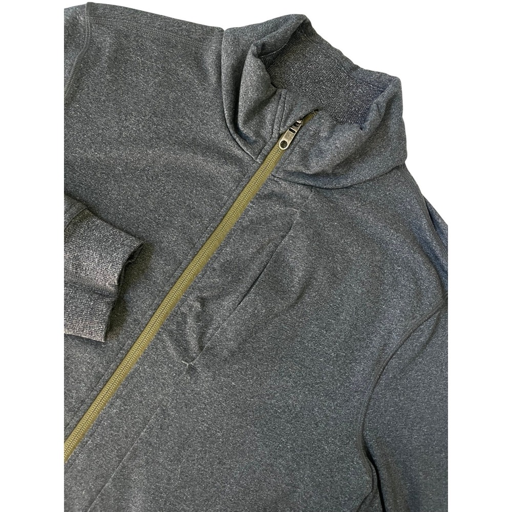 Lululemon Men's Grey‎ Full Zip Jacket Athletic Casual Size M Sojourn
